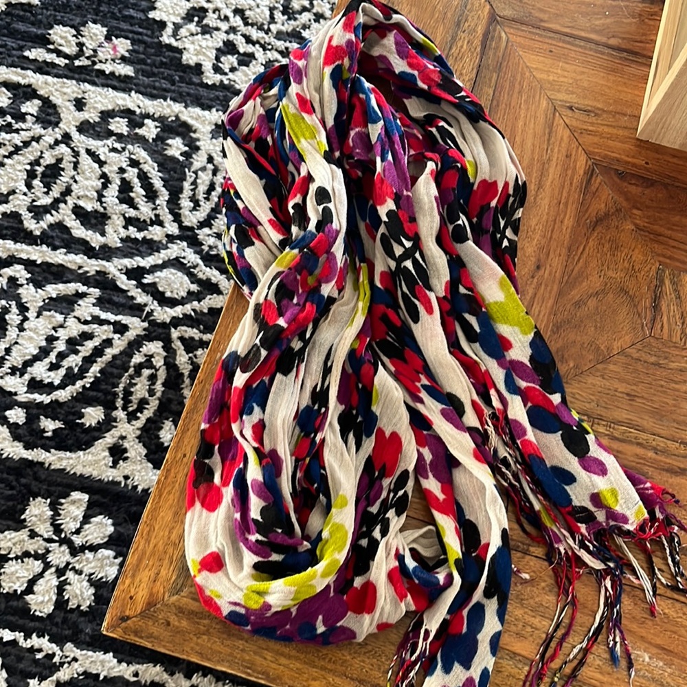 Multi colored scarf